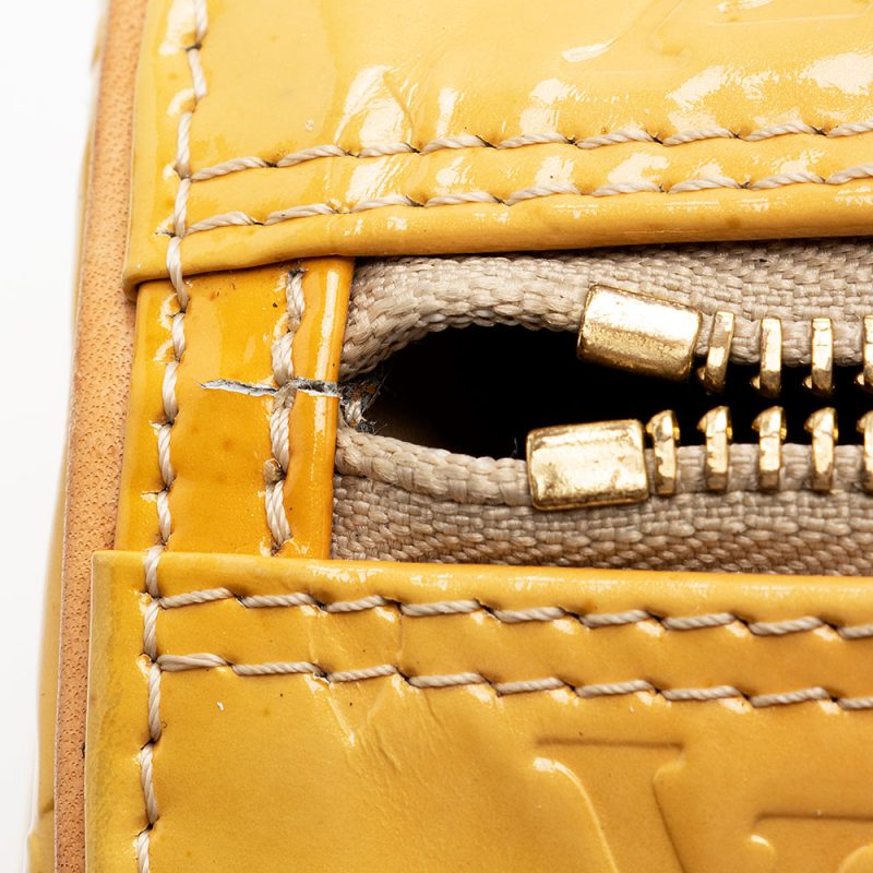 Louis Vuitton Vintage Monogram Vernis Bedford Satchel (18349) - Image 10