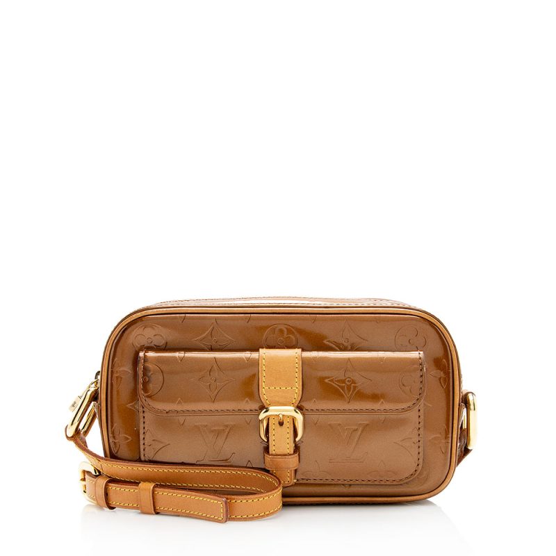 Louis Vuitton Vintage Monogram Vernis Christie MM Shoulder Bag (18299)