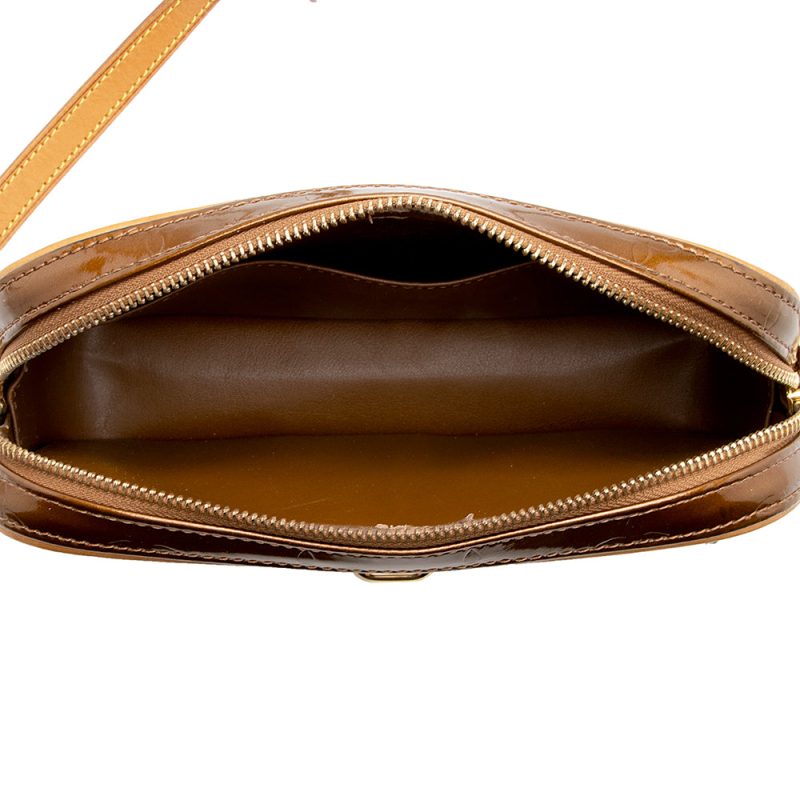 Louis Vuitton Vintage Monogram Vernis Christie MM Shoulder Bag (18299) - Image 7