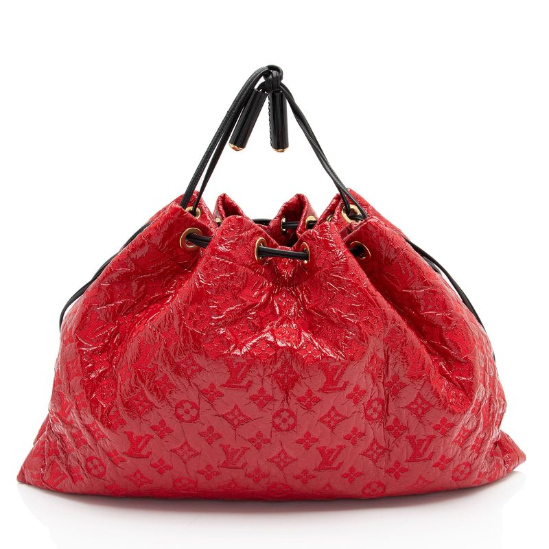 Louis Vuitton Vinyl Squishy Inventeur Drawstring Shoulder Bag (WKPtxi) - Image 3