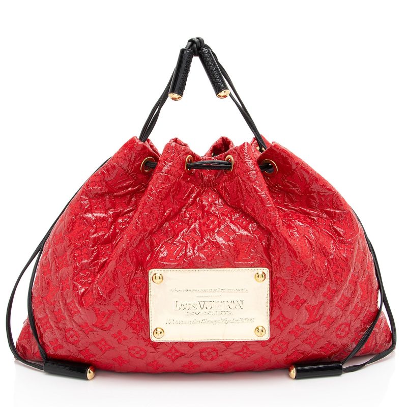 Louis Vuitton Vinyl Squishy Inventeur Drawstring Shoulder Bag (WKPtxi)