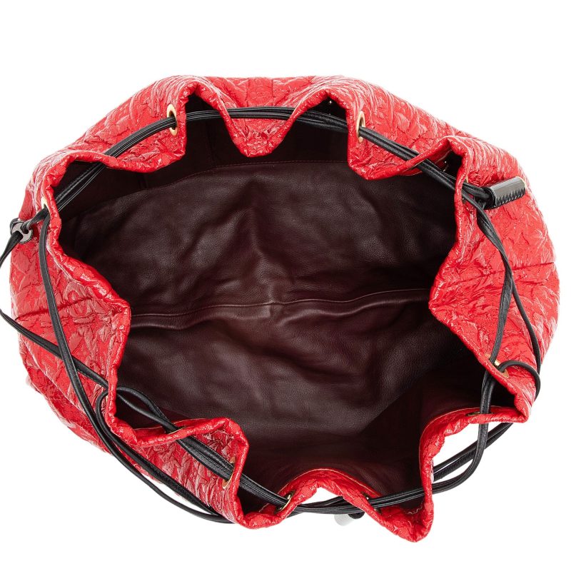 Louis Vuitton Vinyl Squishy Inventeur Drawstring Shoulder Bag (WKPtxi) - Image 7