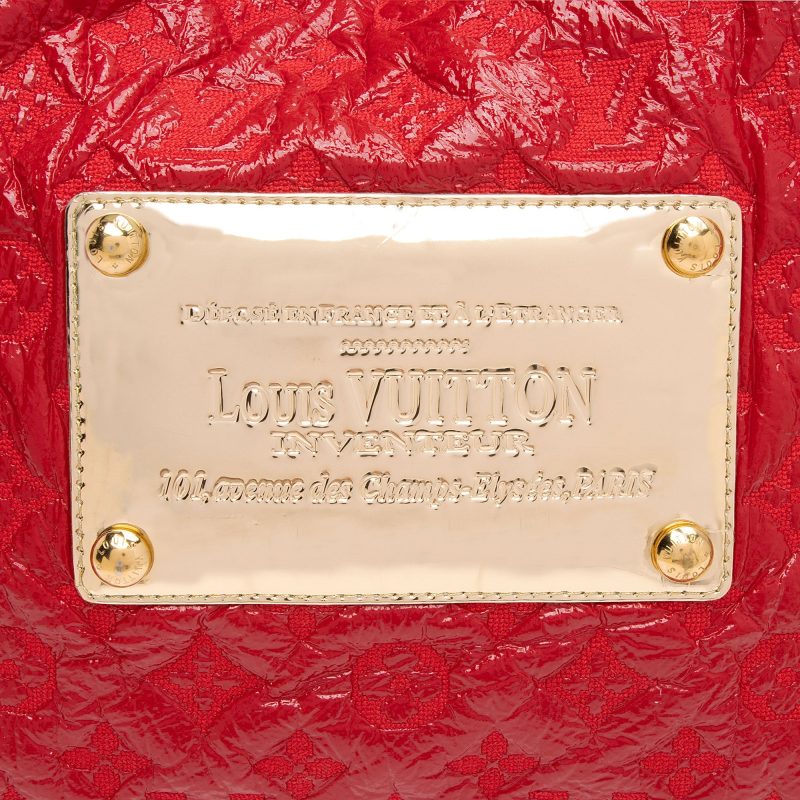 Louis Vuitton Vinyl Squishy Inventeur Drawstring Shoulder Bag (WKPtxi) - Image 9