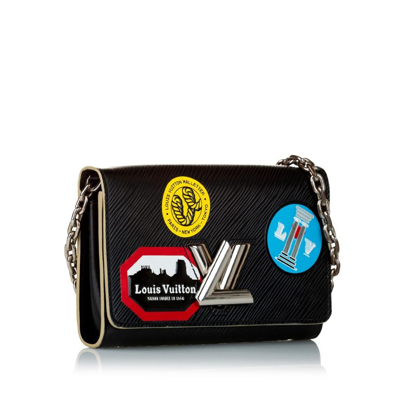 Louis Vuitton World Tour Epi Twist Chain Wallet (34469) - Image 2