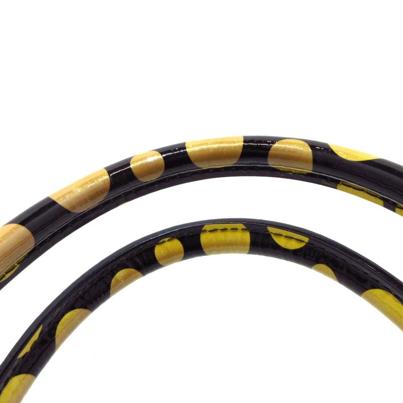 Louis Vuitton Yayoi Kusama Monogram Nylon Infinity Dots Lockit Vertical MM (AdLoYn) - Image 5