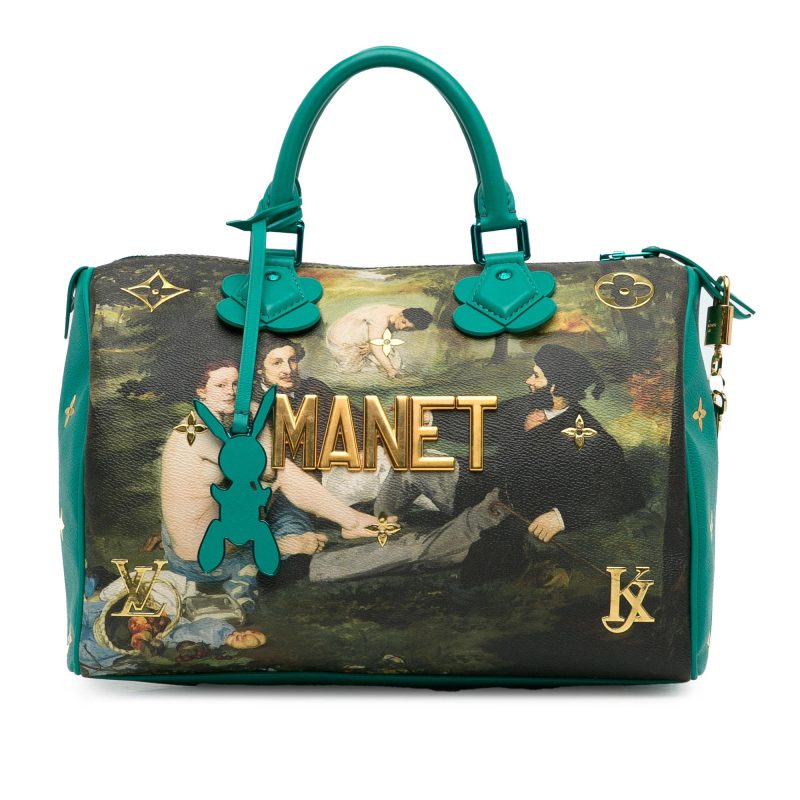 Louis Vuitton x Jeff Koons Masters Collection Manet Speedy 30 (kBrnLh)