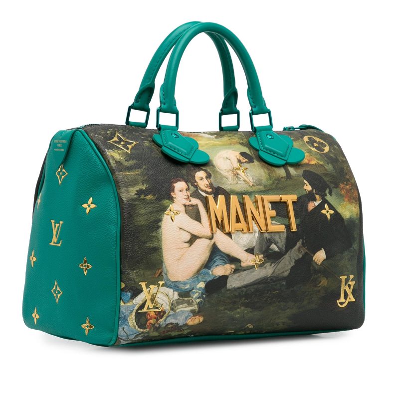 Louis Vuitton x Jeff Koons Masters Collection Manet Speedy 30 (kBrnLh) - Image 2