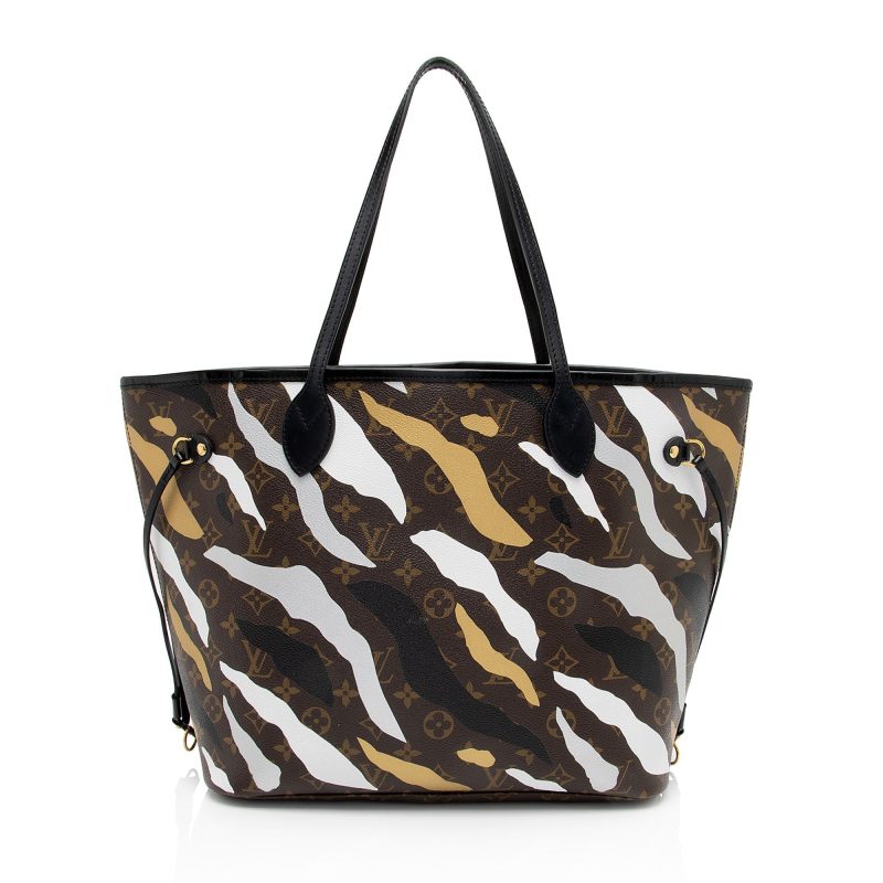 Louis Vuitton x LOL Monogram Canvas Neverfull MM Tote (oBghOj) - Image 3