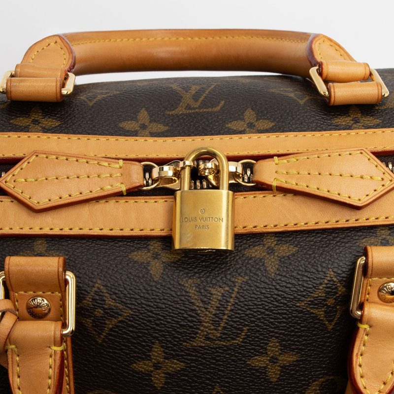 Louis Vuitton x Sofia Coppola Monogram Canvas Speedy Satchel (xJseoB) - Image 10