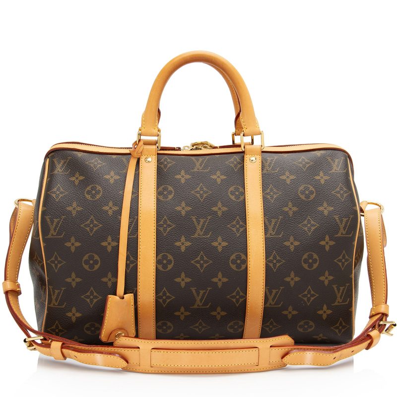 Louis Vuitton x Sofia Coppola Monogram Canvas Speedy Satchel (xJseoB)
