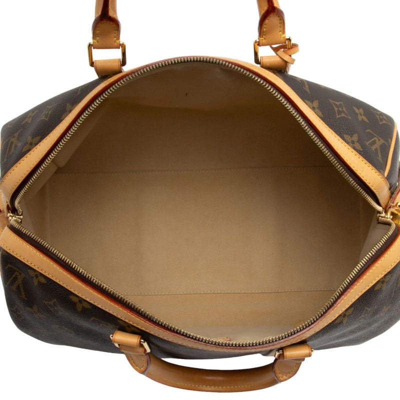 Louis Vuitton x Sofia Coppola Monogram Canvas Speedy Satchel (xJseoB) - Image 7