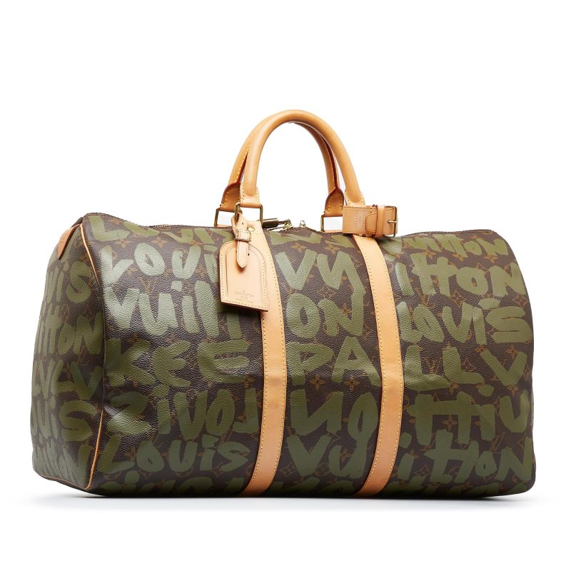 Louis Vuitton x Stephen Sprouse Monogram Graffiti Keepall 50 (ECmRuJ) - Image 2