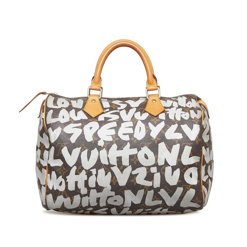 Louis Vuitton x Stephen Sprouse Monogram Graffiti Speedy 30 (8DoupV) - Image 3