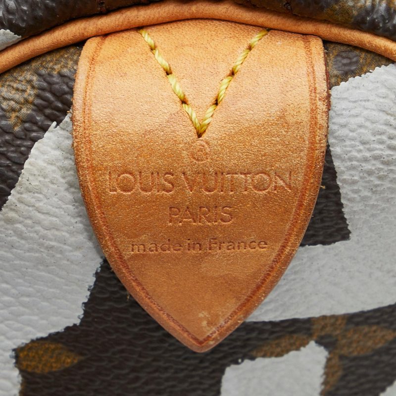 Louis Vuitton x Stephen Sprouse Monogram Graffiti Speedy 30 (8DoupV) - Image 8