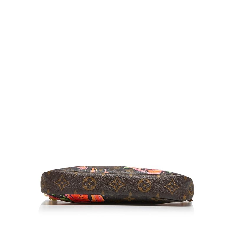 Louis Vuitton x Stephen Sprouse Monogram Roses Pochette Accessoires (PDeGfn) - Image 4