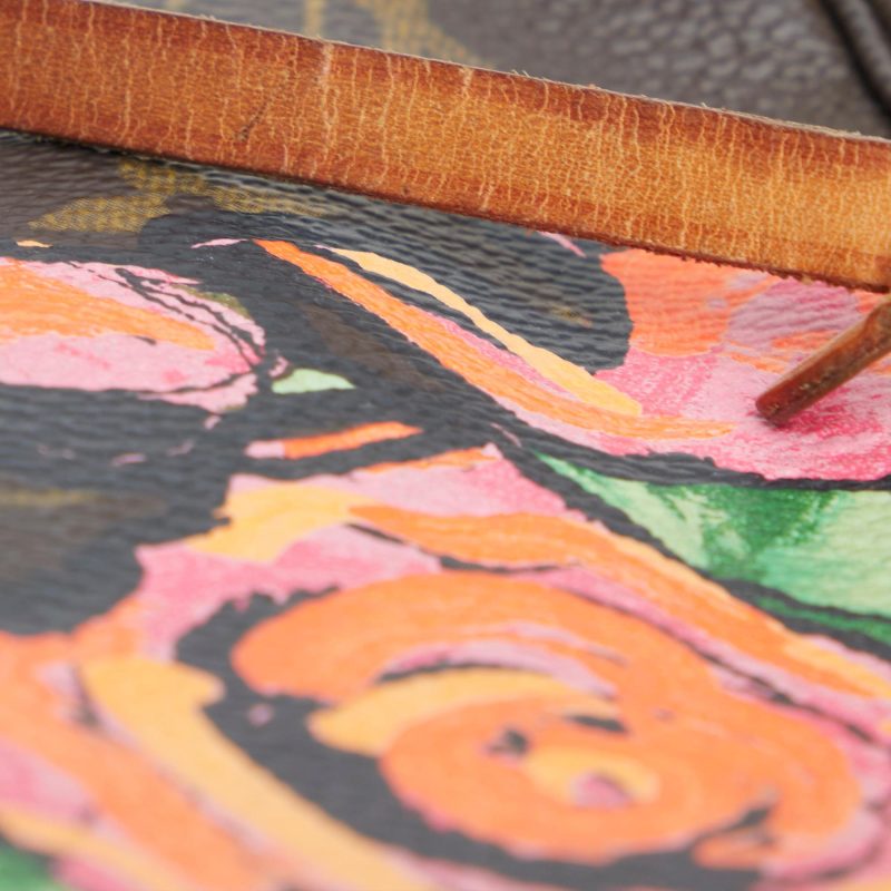 Louis Vuitton x Stephen Sprouse Monogram Roses Pochette Accessoires (PDeGfn) - Image 10