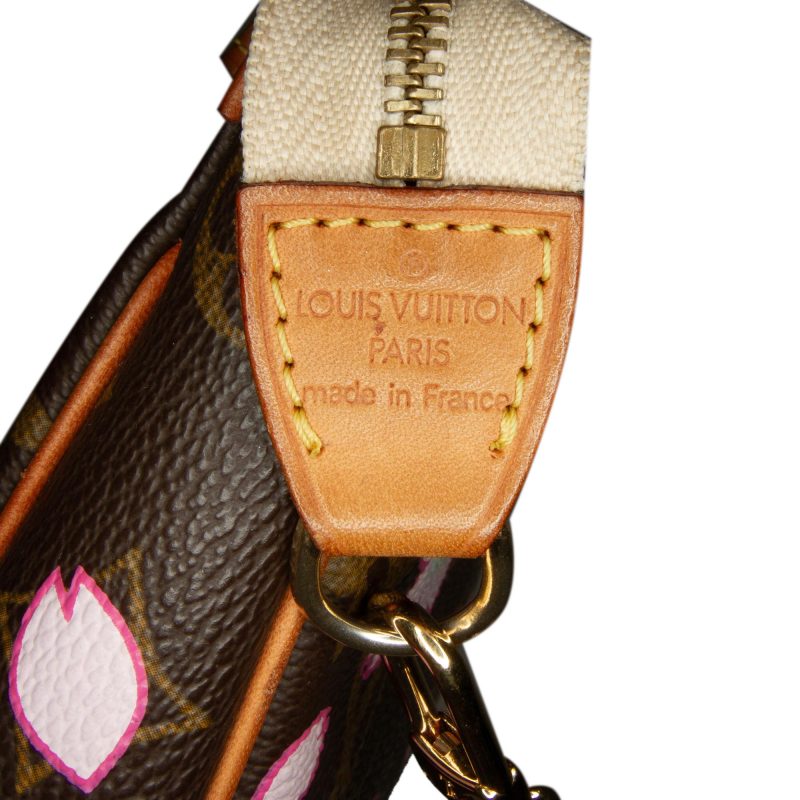 Louis Vuitton x Takashi Murakami Monogram Cherry Blossom Pochette Accessoires (7sO3pP) - Image 8