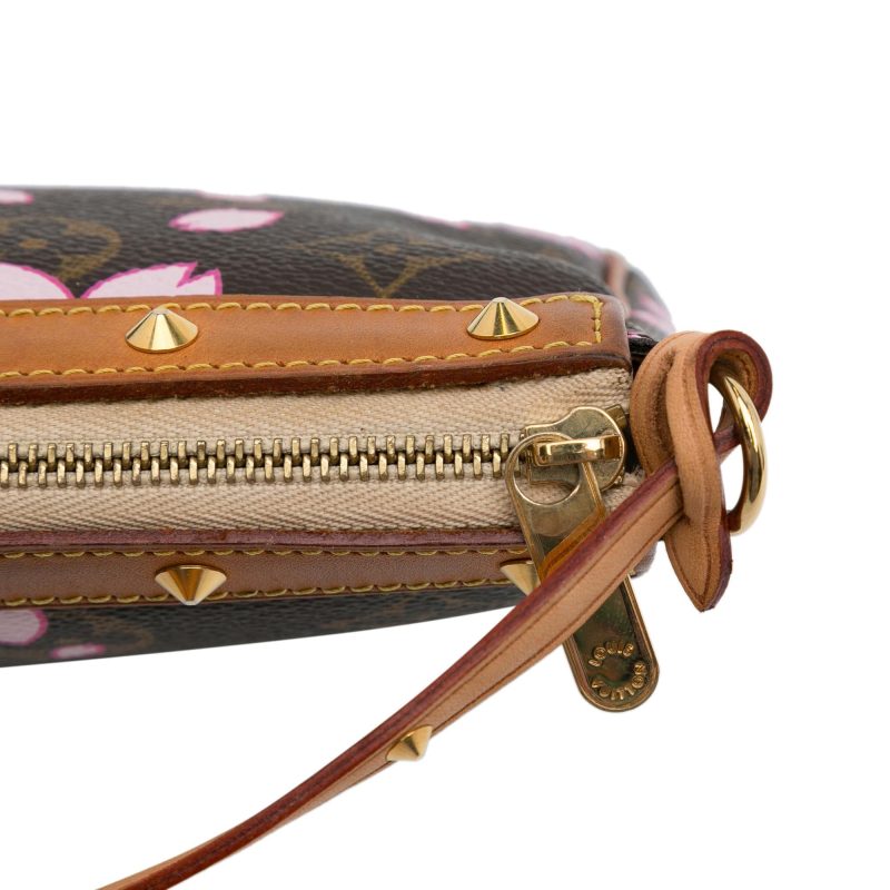 Louis Vuitton x Takashi Murakami Monogram Cherry Blossom Pochette Accessoires (7sO3pP) - Image 10