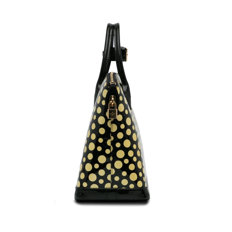 Louis Vuitton x Yayoi Kusama Monogram Infinity Dots Lockit MM (8EN3I1) - Image 3