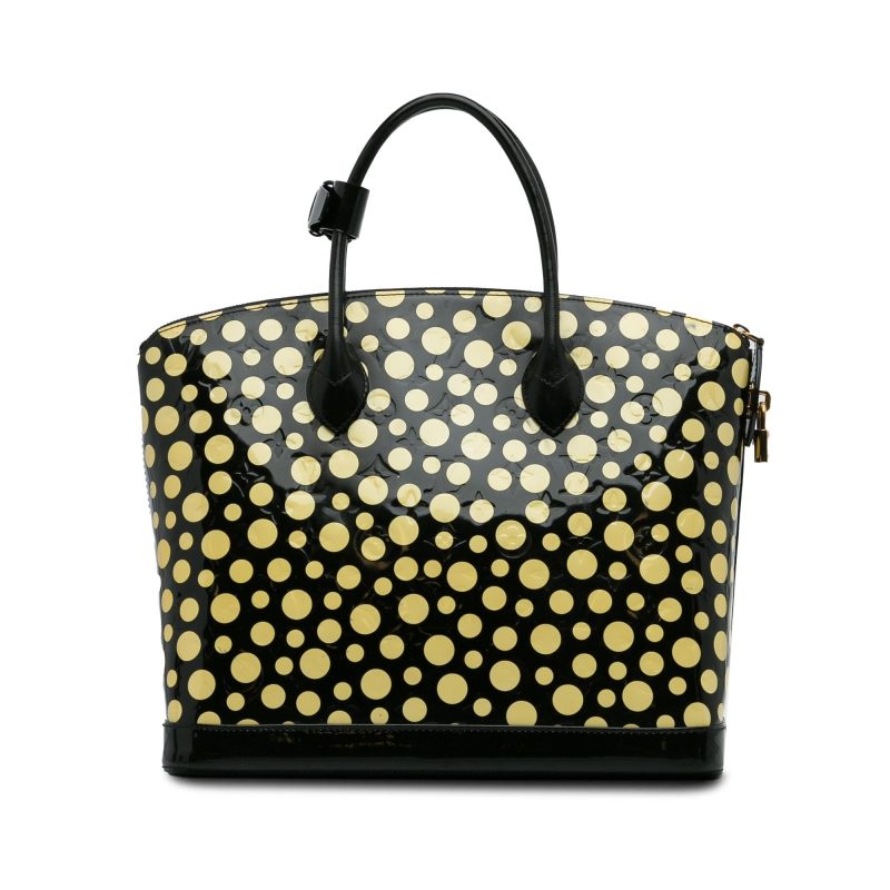 Louis Vuitton x Yayoi Kusama Monogram Infinity Dots Lockit MM (8EN3I1) - Image 4