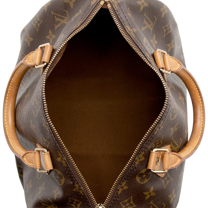 Louis Vuitton Vintage Monogram Canvas Speedy 30 Satchel (17823) - Image 7
