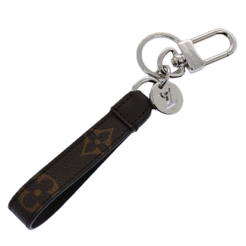 Louis Vuitton Monogram Porte Cles Slim Dragonne Key Ring M77165  ac2506 - Image 2