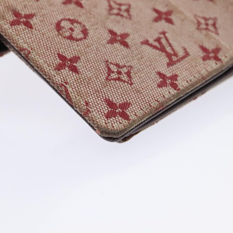 Louis Vuitton Monogram Mini Agenda PM Day Planner Cover Red R20912 Auth ac3224 - Image 7