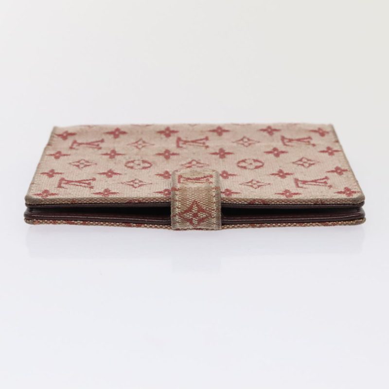 Louis Vuitton Monogram Mini Agenda PM Day Planner Cover Red R20912 Auth ac3224 - Image 3