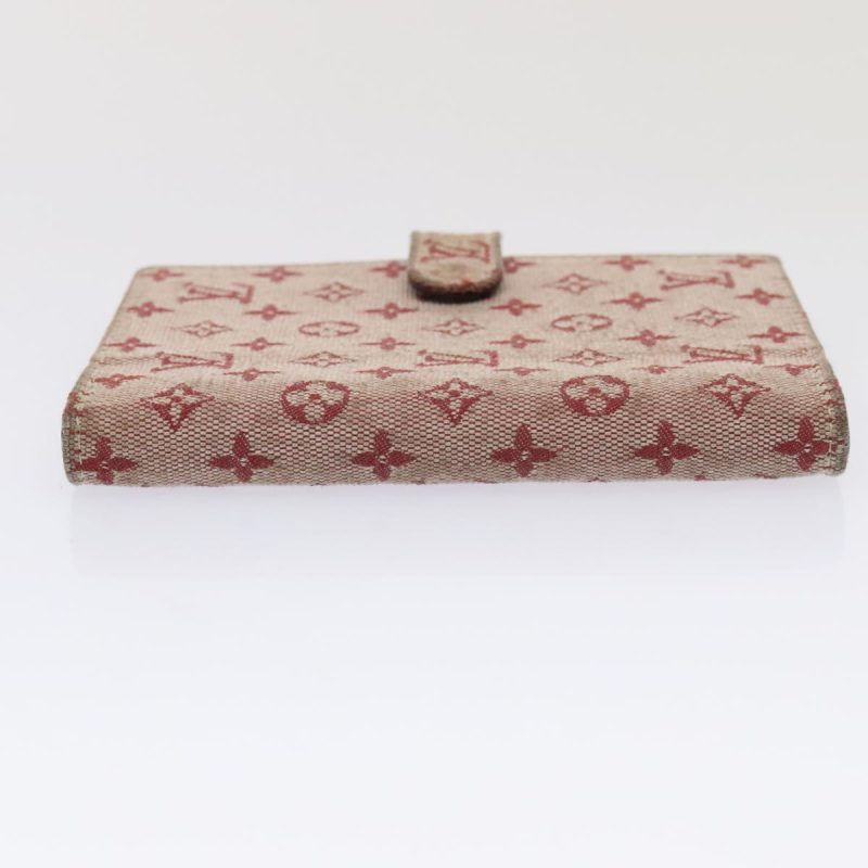 Louis Vuitton Monogram Mini Agenda PM Day Planner Cover Red R20912 Auth ac3224 - Image 4