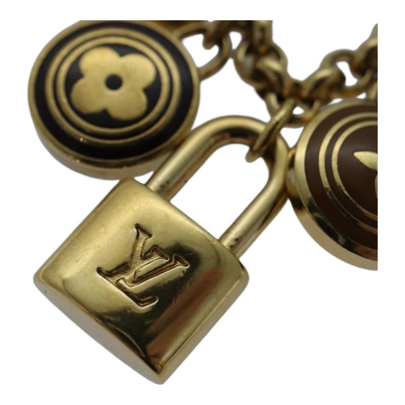 Louis Vuitton Monogram Porte Cles Chainne Pastilles Charm M66172  ac3239 - Image 2