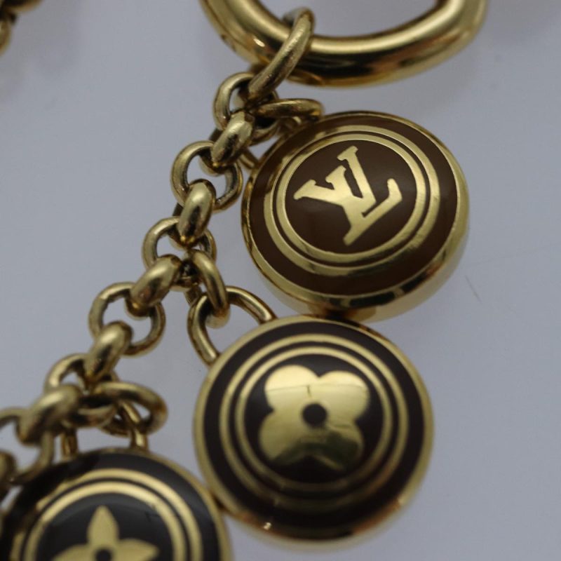 Louis Vuitton Monogram Porte Cles Chainne Pastilles Charm M66172  ac3239 - Image 5