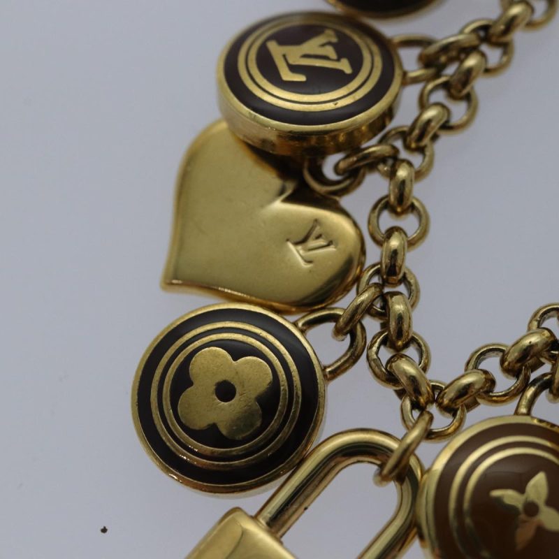 Louis Vuitton Monogram Porte Cles Chainne Pastilles Charm M66172  ac3239 - Image 6