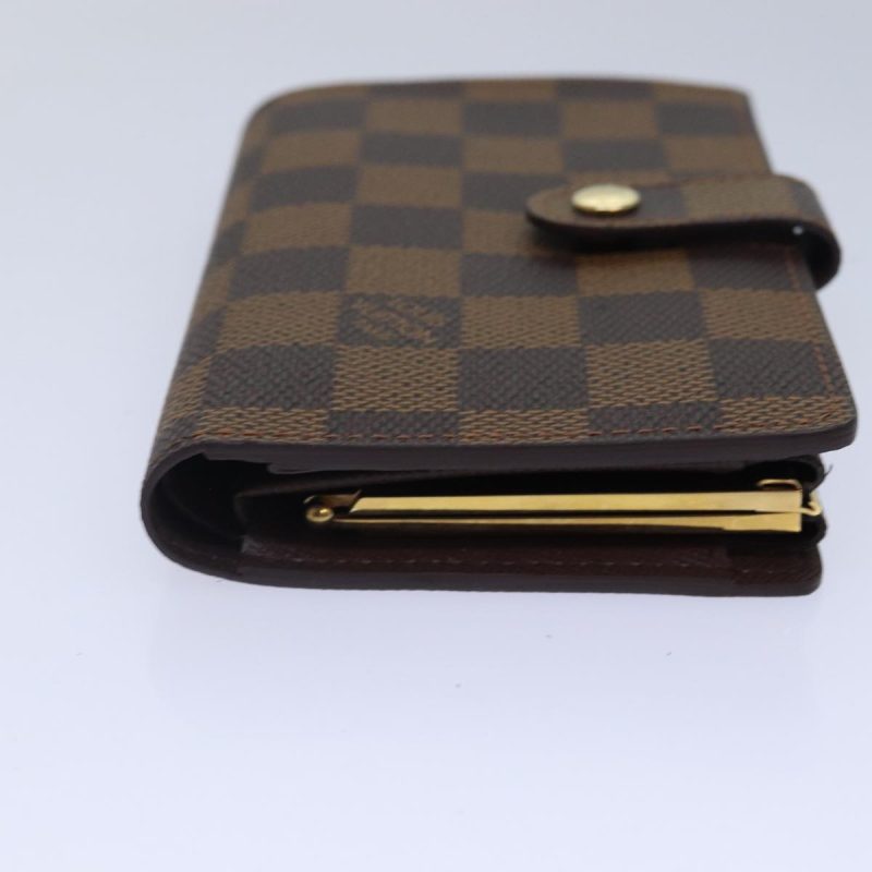 Louis Vuitton Damier Ebene Porte Monnaie Billets Viennois N61664  ac3246 - Image 6