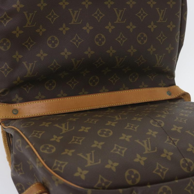 Louis Vuitton Monogram Saumur 35 Shoulder Bag M42254  am3896 - Image 10