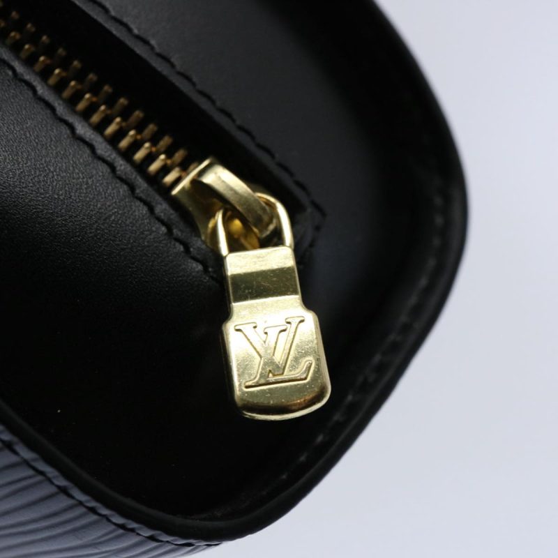 Louis Vuitton Epi Dauphine MM Cosmetic Pouch Black M48452  am5249 - Image 8