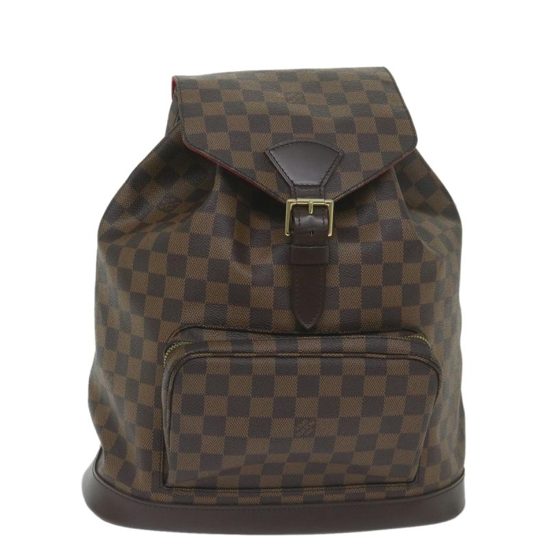 Louis Vuitton Damier Ebene Montsouris GM Backpack N51139  am5291A - Image 2