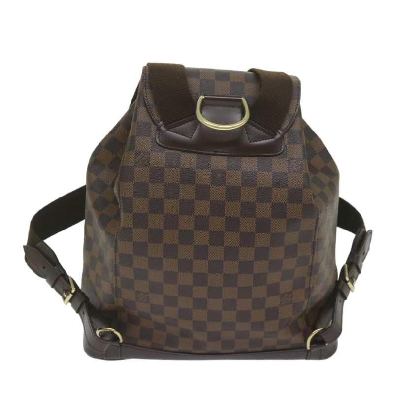 Louis Vuitton Damier Ebene Montsouris GM Backpack N51139  am5291A - Image 3