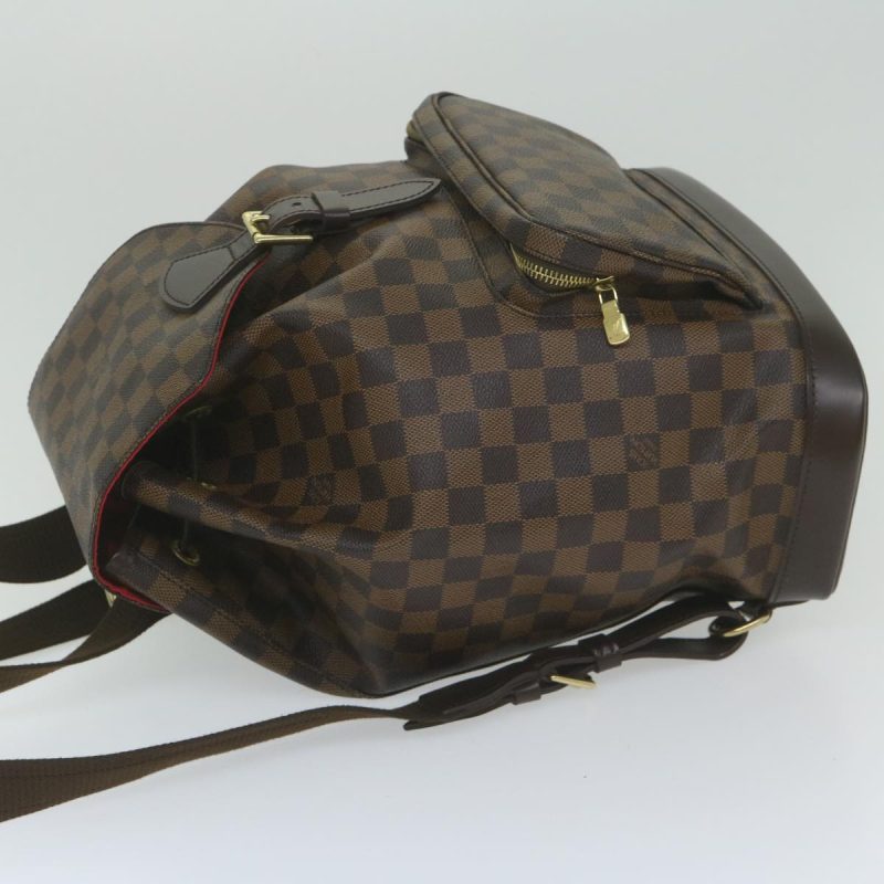 Louis Vuitton Damier Ebene Montsouris GM Backpack N51139  am5291A - Image 5
