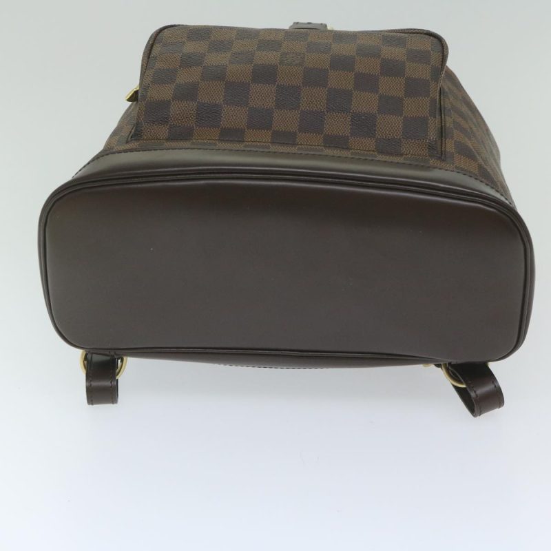 Louis Vuitton Damier Ebene Montsouris GM Backpack N51139  am5291A - Image 9