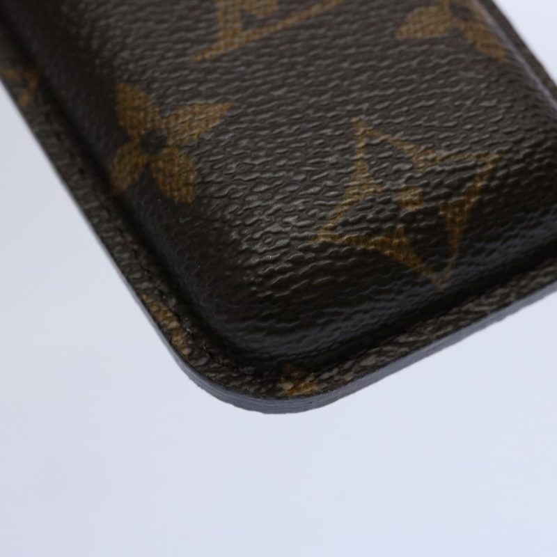 Louis Vuitton Monogram Etui Telephonne Japon Cell Phone Case M63050 Auth am5293 - Image 9