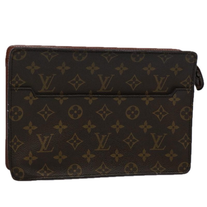 Louis Vuitton Monogram Pochette Homme Clutch Bag M51795  am5313