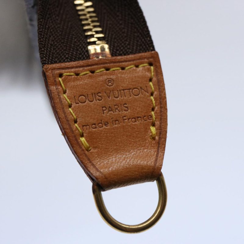 Louis Vuitton Monogram Bucket PM Accessory Pouch  am5315 - Image 8