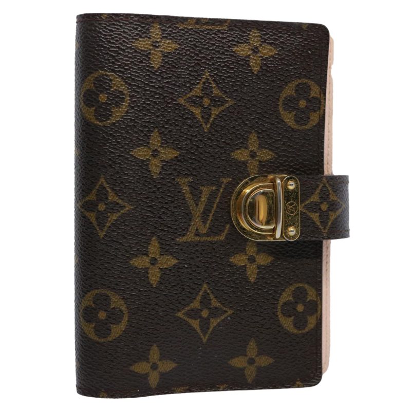 Louis Vuitton Monogram Agenda Koala PM Day Planner Cover Pink R21013 Auth am5318