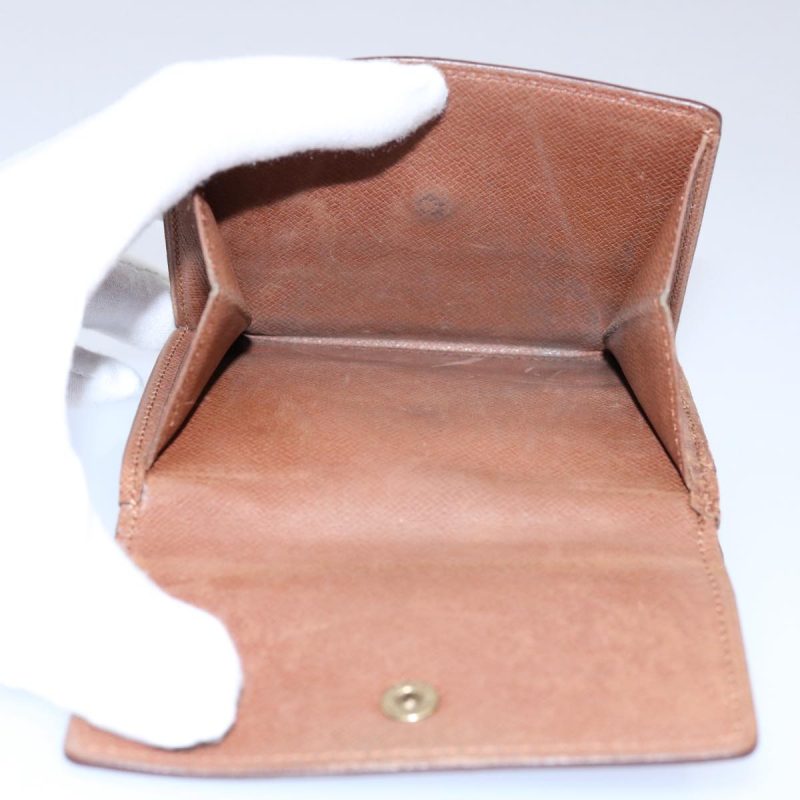 Louis Vuitton Monogram Porte Monnaie Bier Cartes Crdit Wallet M61652 Auth am5332 - Image 7