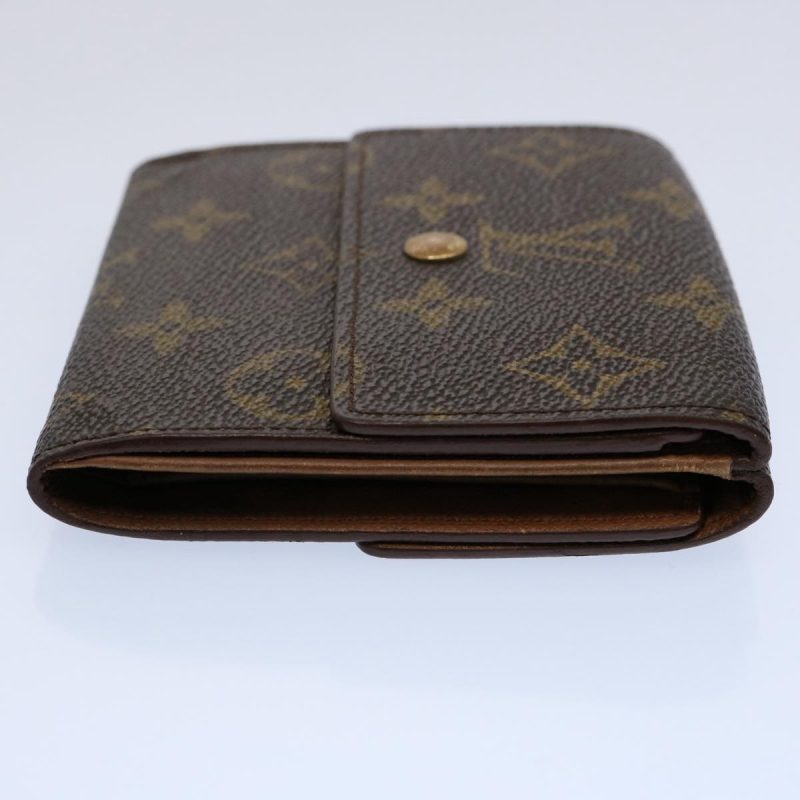 Louis Vuitton Monogram Porte Monnaie Bier Cartes Crdit Wallet M61652 Auth am5332 - Image 4