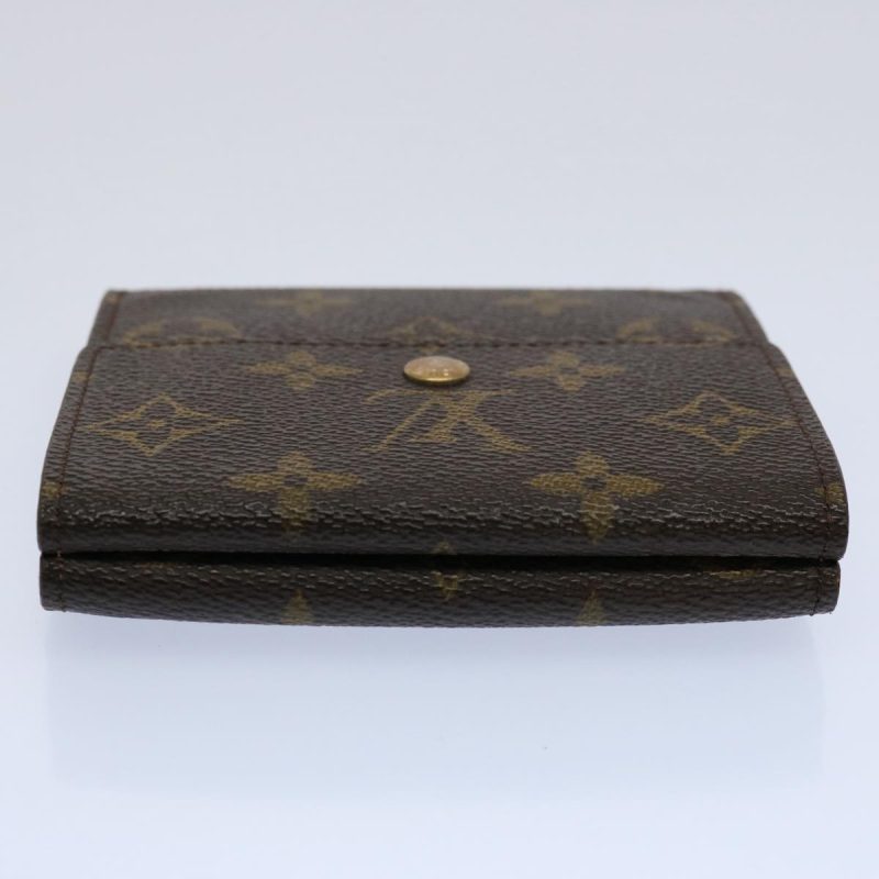 Louis Vuitton Monogram Porte Monnaie Bier Cartes Crdit Wallet M61652 Auth am5332 - Image 5