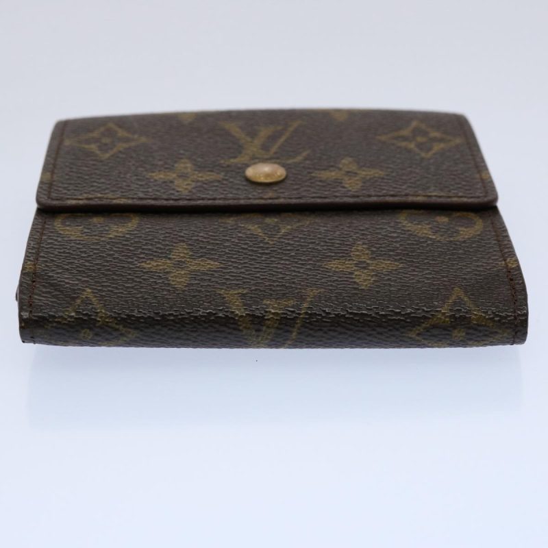Louis Vuitton Monogram Porte Monnaie Bier Cartes Crdit Wallet M61652 Auth am5332 - Image 6