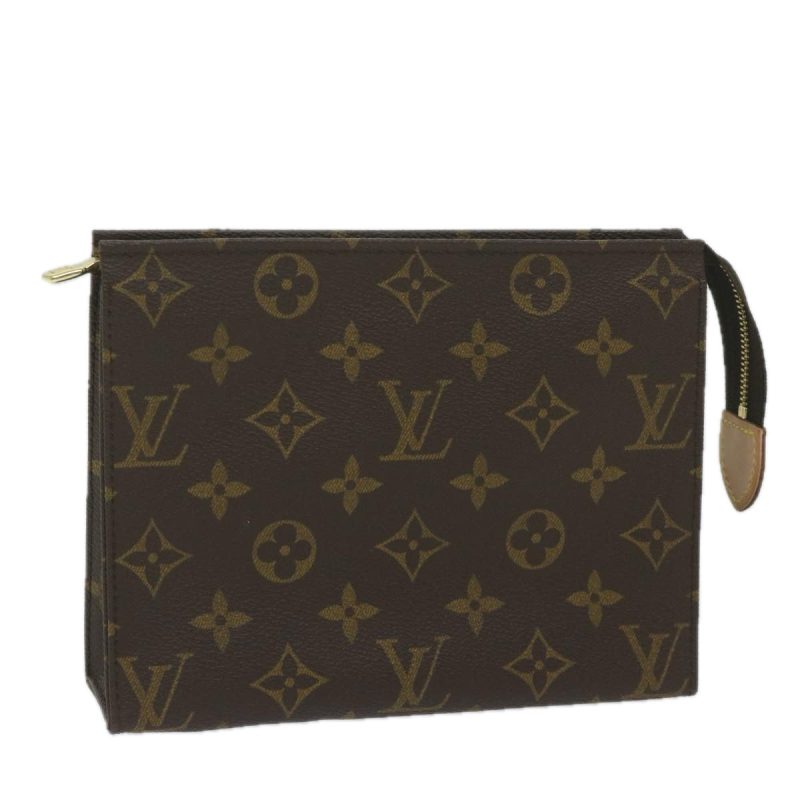 Louis Vuitton Monogram Poche Toilette 19 Pouch M47544  am5338