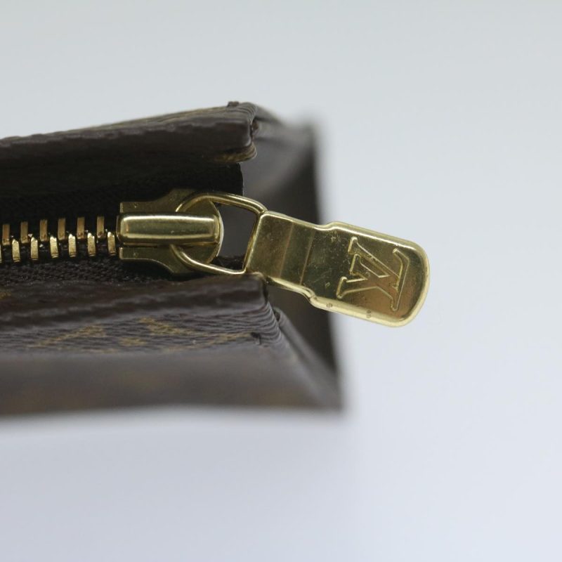 Louis Vuitton Monogram Poche Toilette 19 Pouch M47544  am5338 - Image 9
