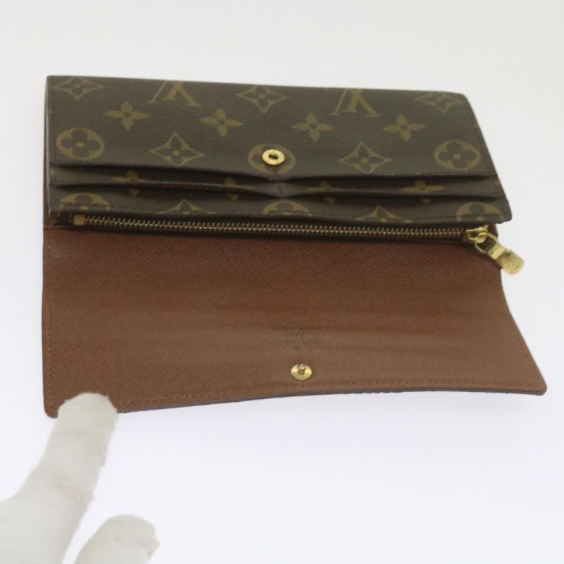 Louis Vuitton Monogram Portefeuille Sarah Long Wallet M60531  am5355 - Image 7